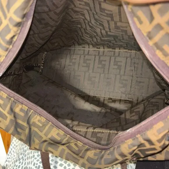 Fendi Zucca Tote - Picture 7 of 7